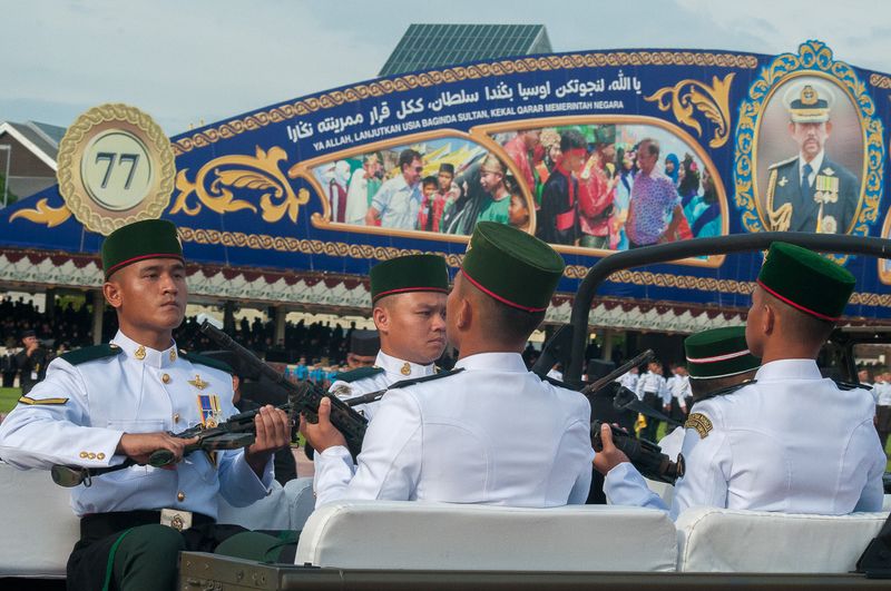 Celebrating the Sultan's 77th Birthday, Bandar Seri Begawan Brunei