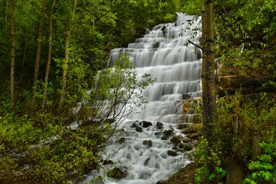 MT - Glacier National Park Silver Staircase Falls.jpg