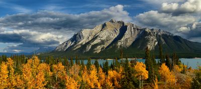 Canada Abraham Lake Autumn Panoramic.jpg