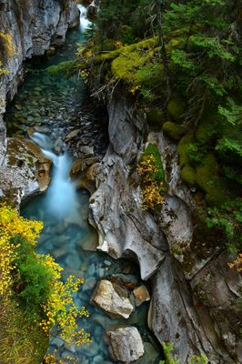 Canada Banff National Park Johnston Canyon Autumn 1.jpg