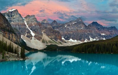 Canada Banff National Park Moraine Lake Sunrise.jpg