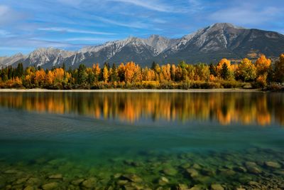 Canada Canmore Bow River Morning.jpg