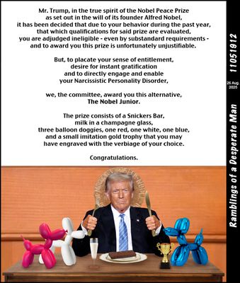 ramblings of a desperate man