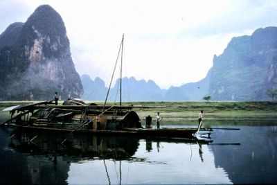 China 1978 120 Yangshuo-Guilin boat