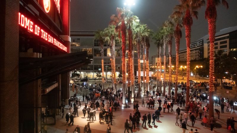 After the Game at Oracle Park