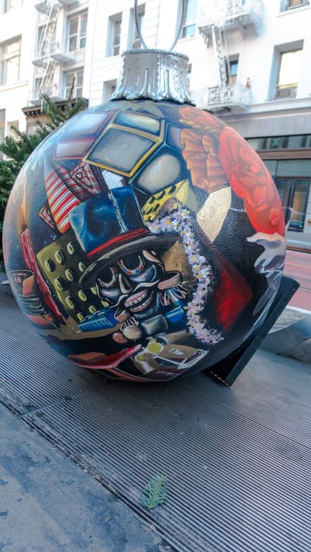 Powell Street Christmas Ornament