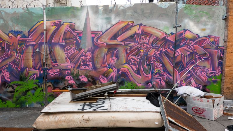 Tenderloin Trash and Street Art