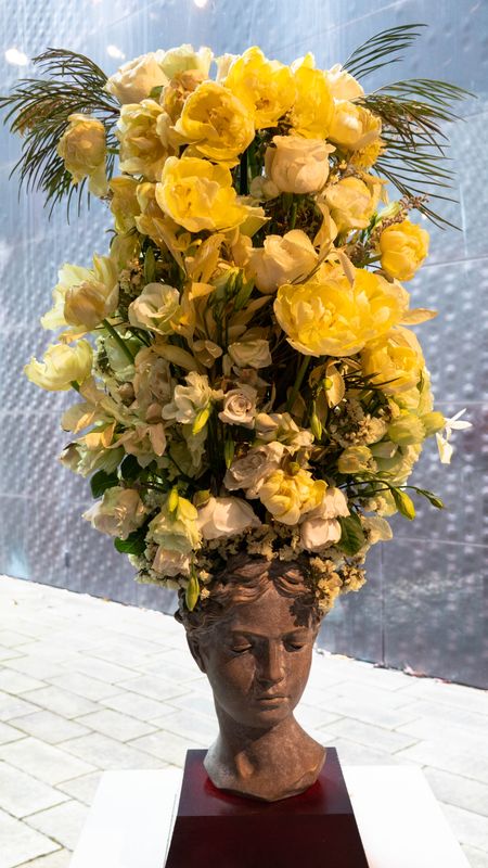 Bouquets to Art Flower Hat