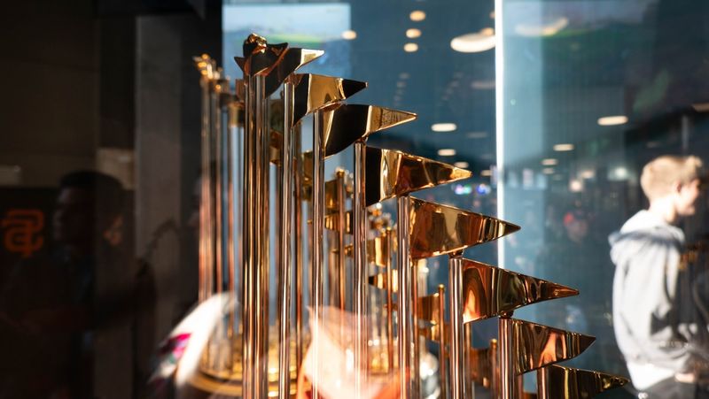 San Francisco World Series Trophies