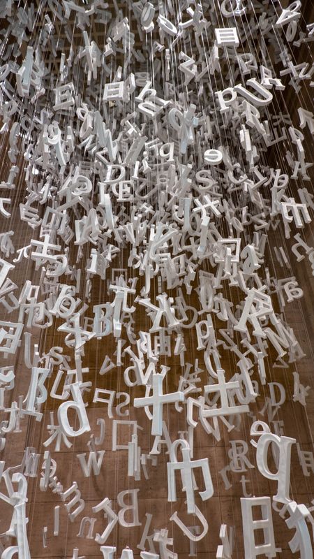 Collected Letters by contemporary artist Liu Jianhua