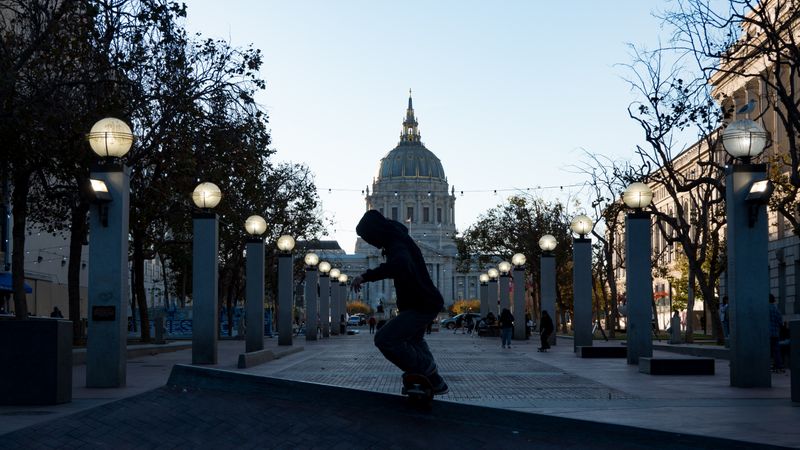 San Francisco U.N. Plaza Skate Park