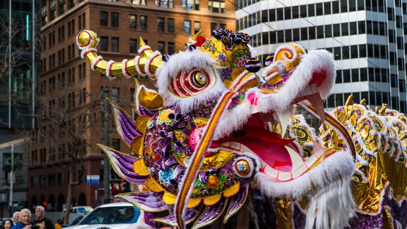 Chinese New Year Parade Dragon