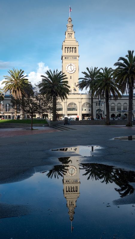 Embarcadero Plaza After the Rain