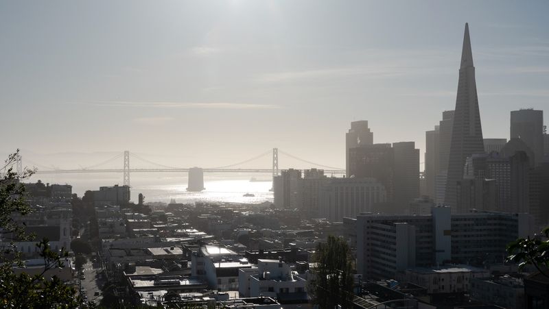 Hazy Day over the Bay