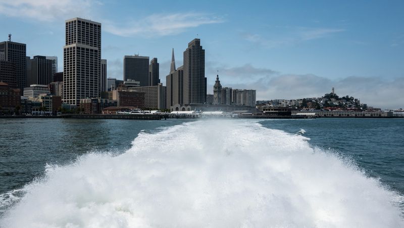 San Francisco Bay Ferry Wake