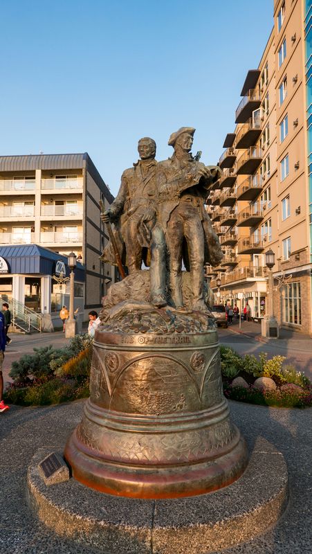End of the Trail Lewis & Clark Statue