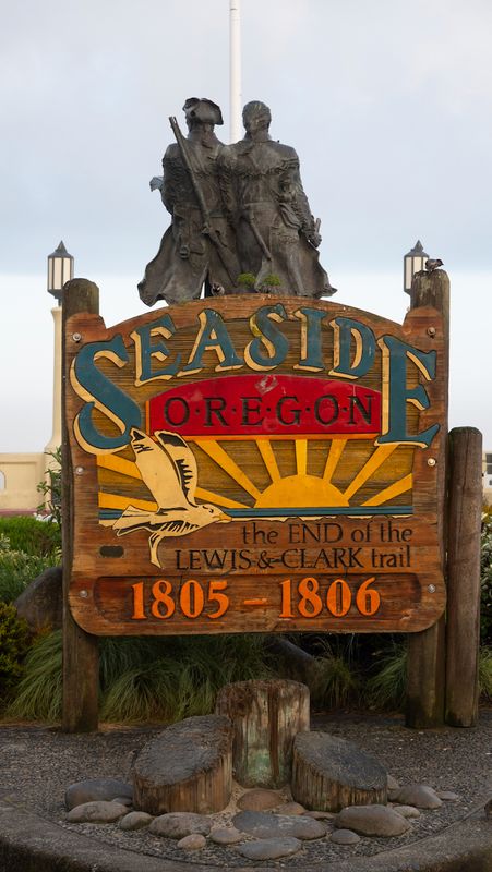 Seaside Oregon Sign