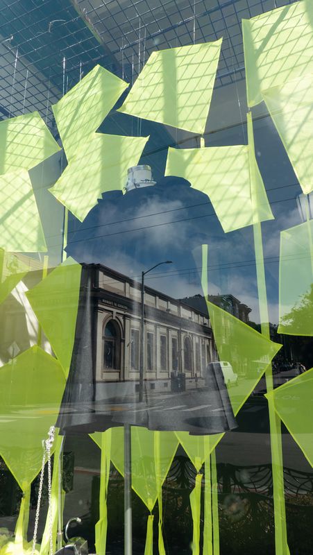 Haight Street Window Reflection