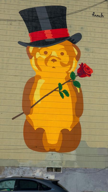 fnnch Tophat Honeybear with Rose