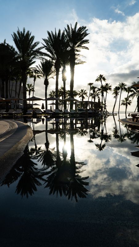 Hilton Los Cabos Pool Reflection