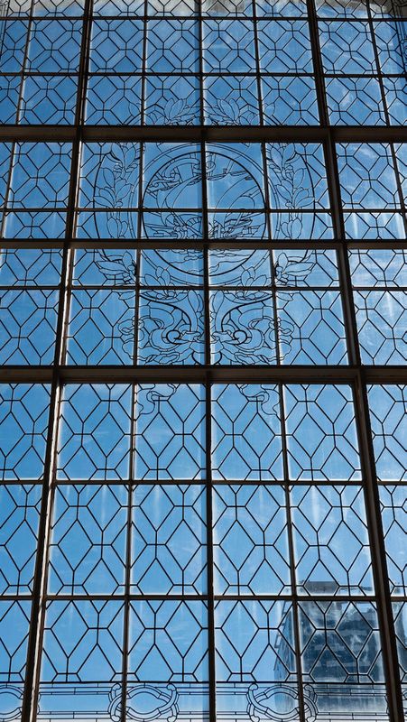 City Hall Leaded Glass