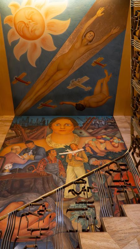 The City Club of San Francisco Staircase