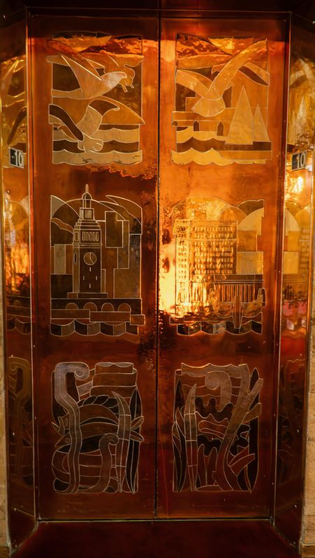 The City Club of San Francisco Elevator Doors