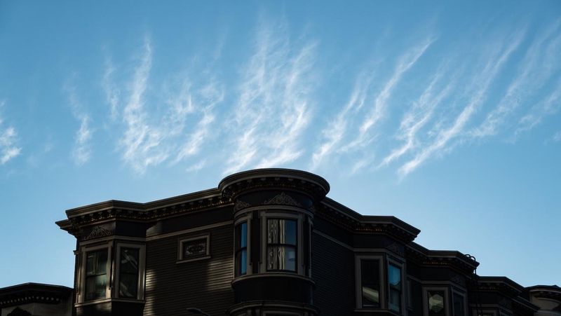 Clouds above Franklin Street