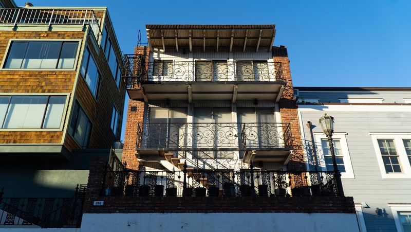 Funny Brick House on Top of Telegraph Hill