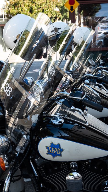 SFPD Motorcycles