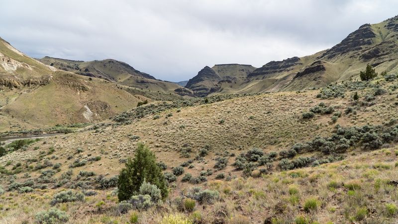 John Day Fossil Beds National Monument Sheep Rock Unit Landscape