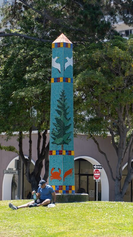 Pine Tree Obelisk in Sydney G. Walton Square