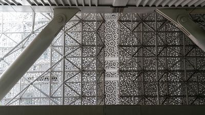 Transbay Terminal Penrose Pattern Exterior Wall