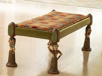 Miller House Footstool