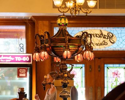 Zaharakos Ice Cream Parlor Chandelier