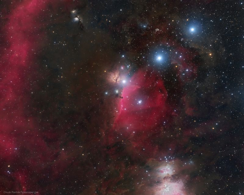 Horsehead nebula wide field
