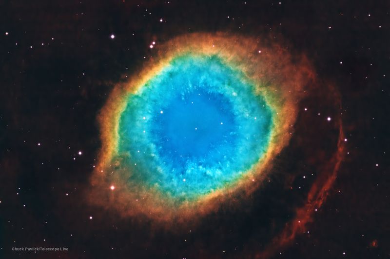 Helix Nebula in SHO