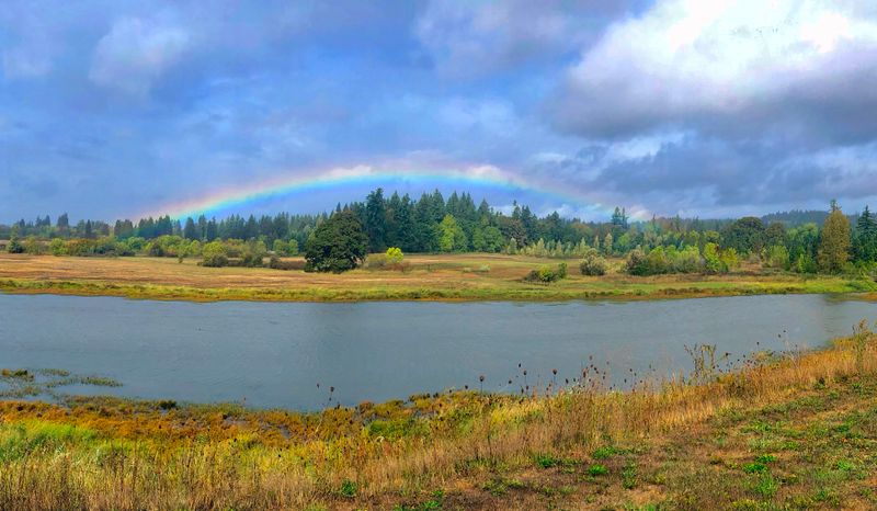 Rainbow atTualatin  River National Wildlife Refuge