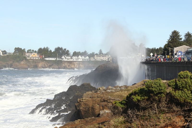 Depoe Bay King Tides January 2025