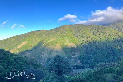 Mountain view over Los Quetzales NP (San Gerardo de Dota)