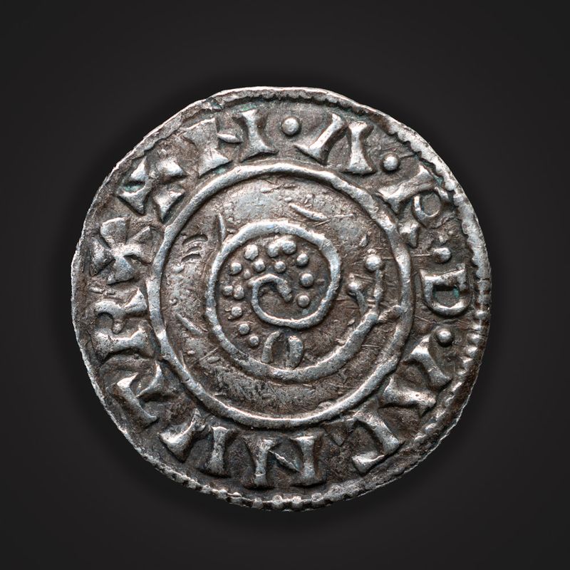 HARDACNUT RX around the world serpent, Lund Mint. Harthacnut was Englands last Viking king.