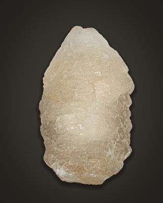 Witherite, 35 mm pyramidal crystal twin, Nentsberry Haggs, Alston Moor, Cumbria.