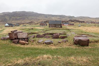 Garðar cathedral foundations at Igaliku