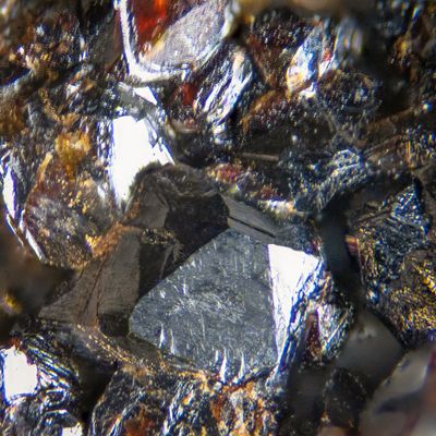 Sphalerite crystals, Smith Vein, Carrock Mine