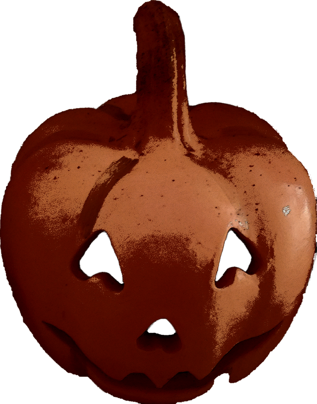 My second attempt to create a lit-up pumpkin