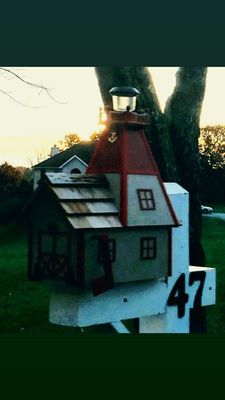 The Lighthouse Mailbox