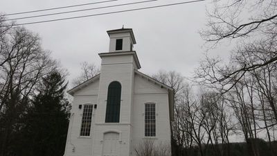 The old church in Walpack Center