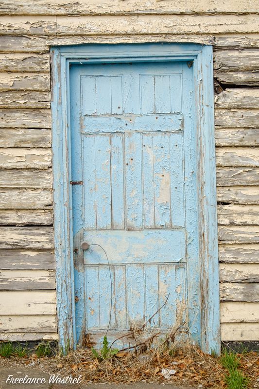 Blue door, Heybridge Basin