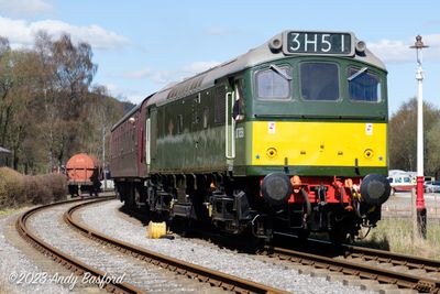 Class 25 D7659-20230407 (Peak Rail)