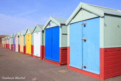 Beach huts, Hove